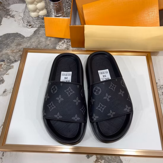 オランサンダル女性デザイナー H スライダーサンダルスリッパ屋外ワニ皮フラットフリップフロップファッション高級女性ローファーラバーサンダルスライドユーロ 35